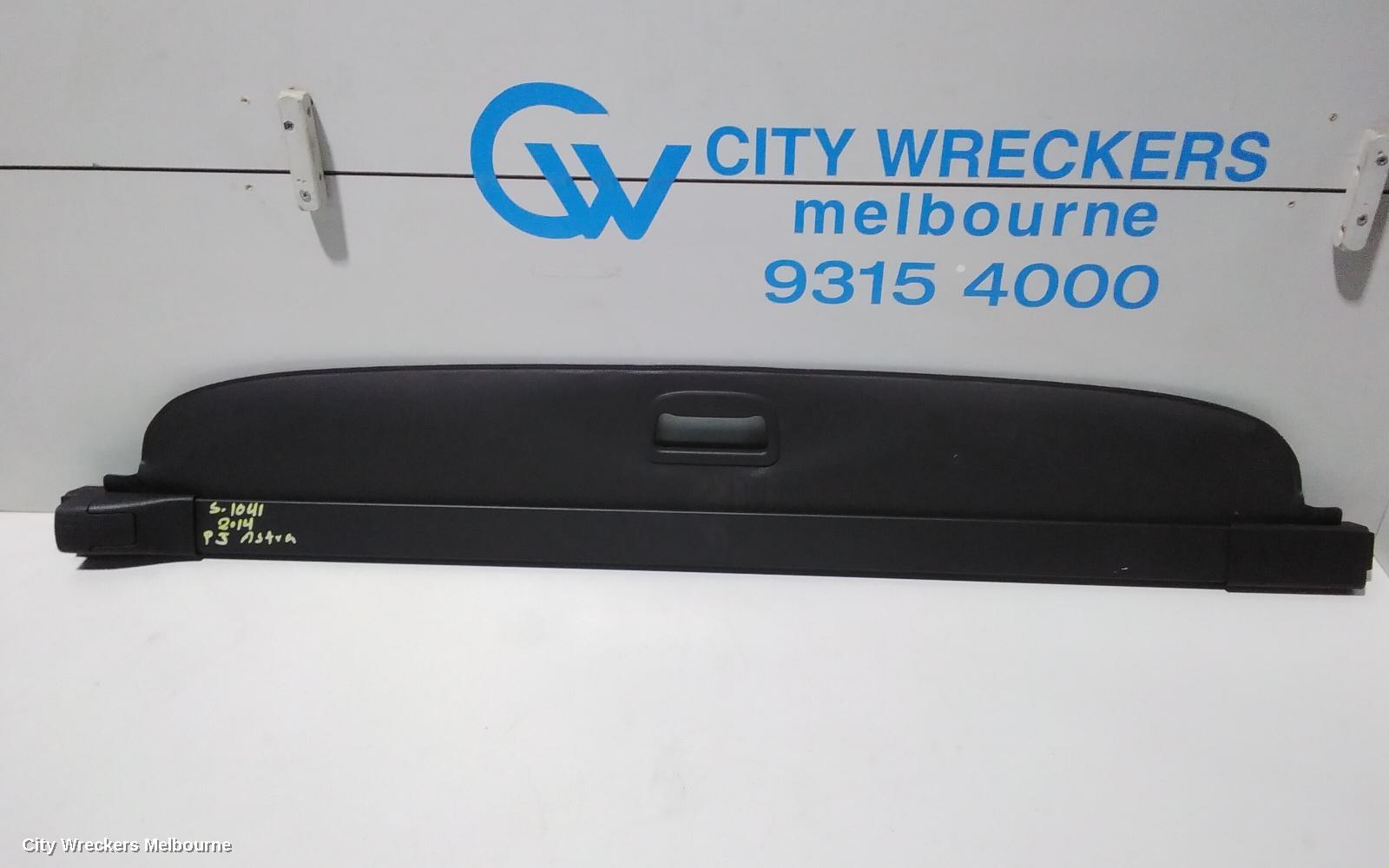 OPEL ASTRA PARCEL SHELF CARGO BLIND, MK 4, 09/2012 - 01/2014