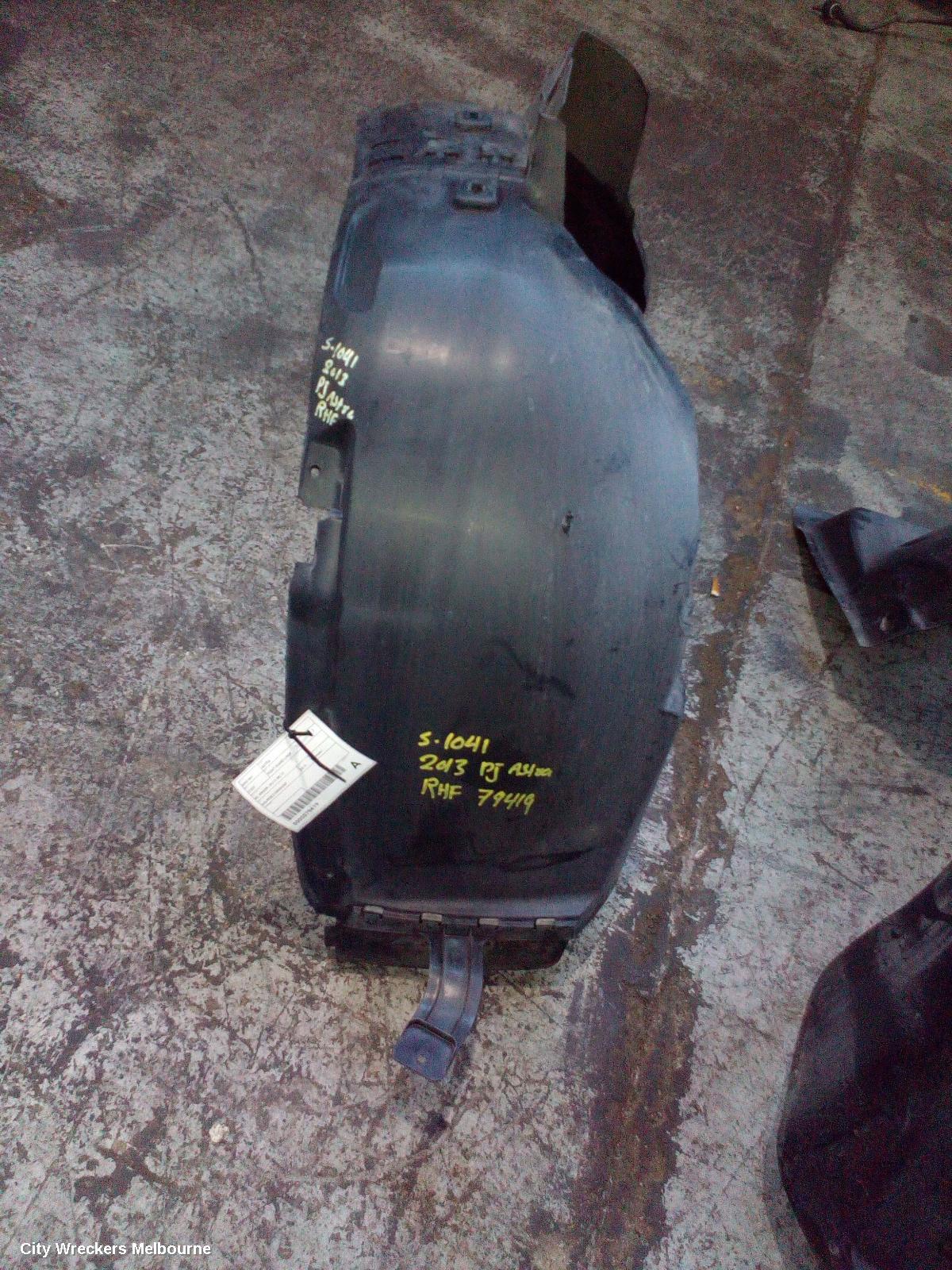 OPEL ASTRA RIGHT GUARD LINER, AS, WAGON, 09/2012 - 08/2013