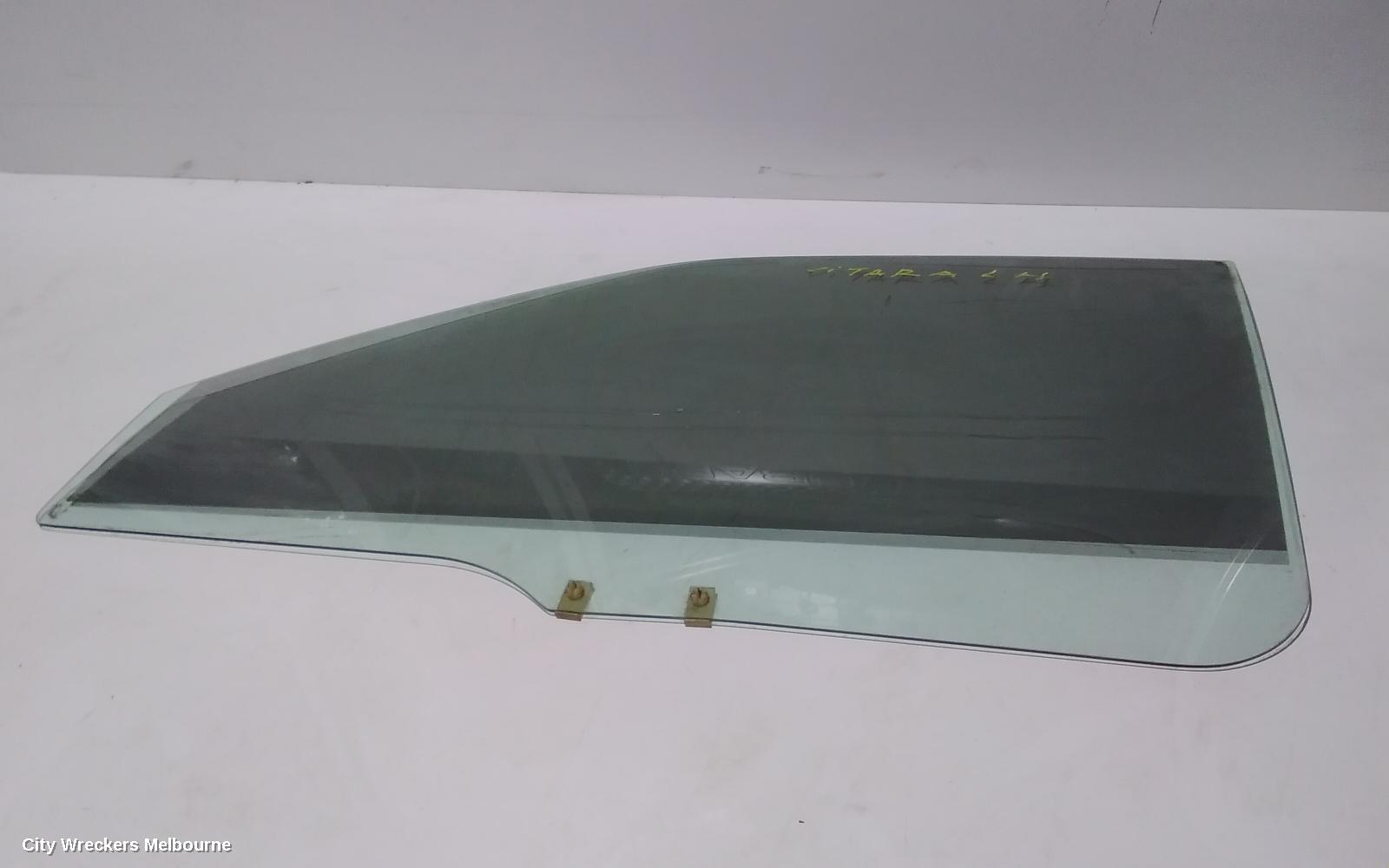 SUZUKI VITARA LEFT FRONT DOOR WINDOW, 5DR WAGON, 04/1998 - 12/2002