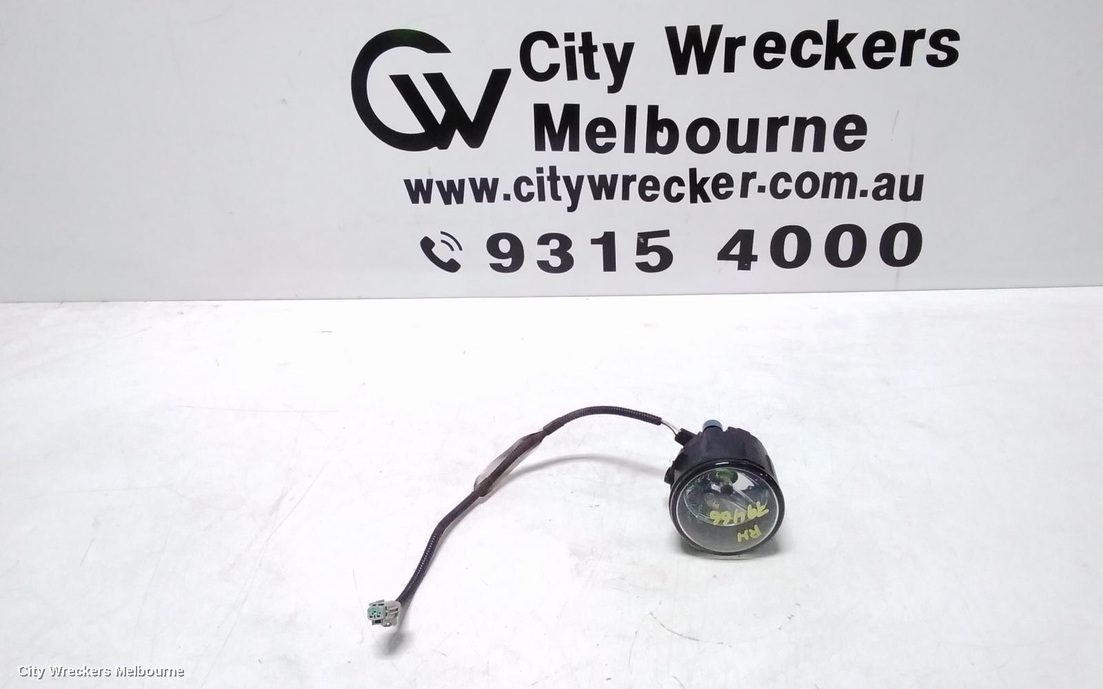 NISSAN MURANO RIGHT INDICATOR/FOG/SIDE, BUMPER FOGLAMP, Z51, 12/2008 - 01/2015