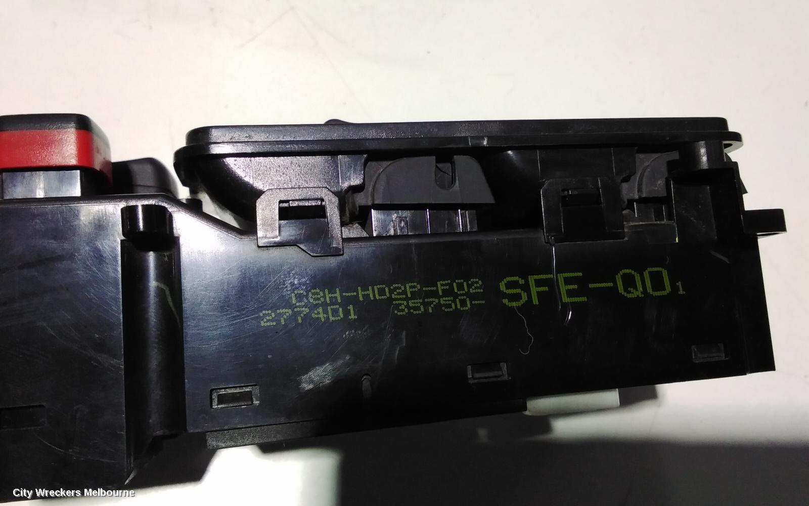 HONDA ODYSSEY PWR DR WIND SWITCH, RH FRONT (MASTER SWITCH), RB, 07/2004 - 03/2009 (AUS ONLY)