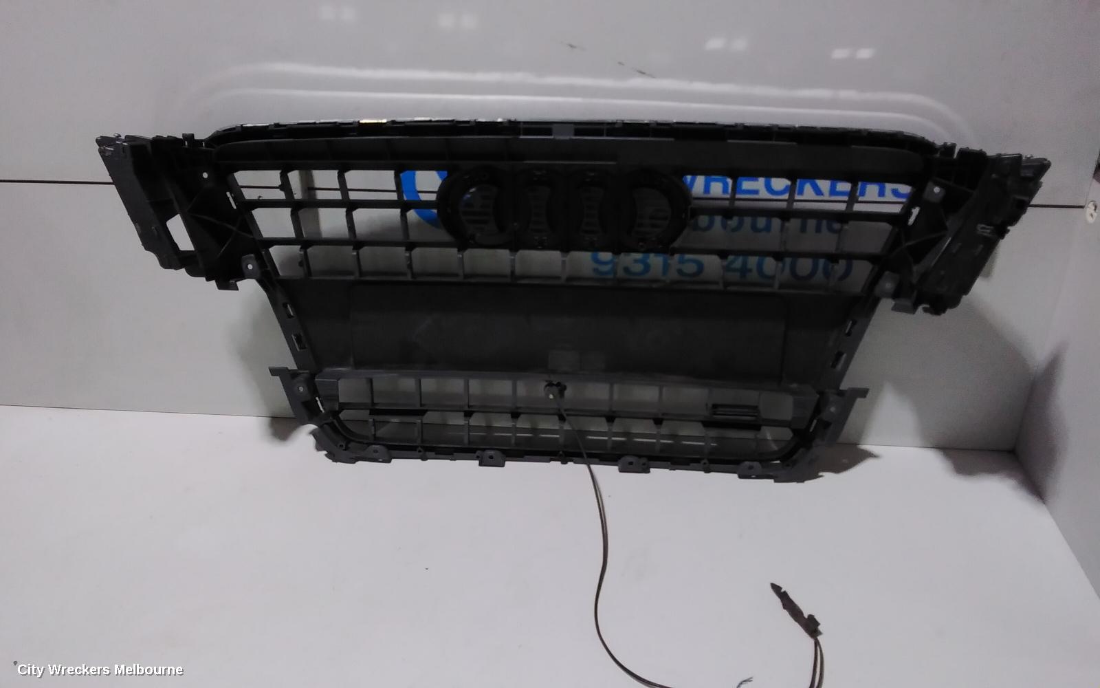 AUDI A4 GRILLE, RADIATOR GRILLE, B8 8K (A4), GREY, 07/2012 - 09/2015