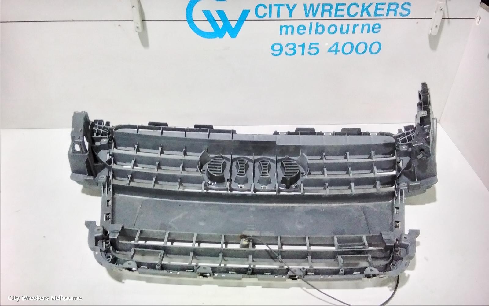 AUDI A4 GRILLE, RADIATOR GRILLE, B8 8K (A4), GREY, 07/2012 - 09/2015