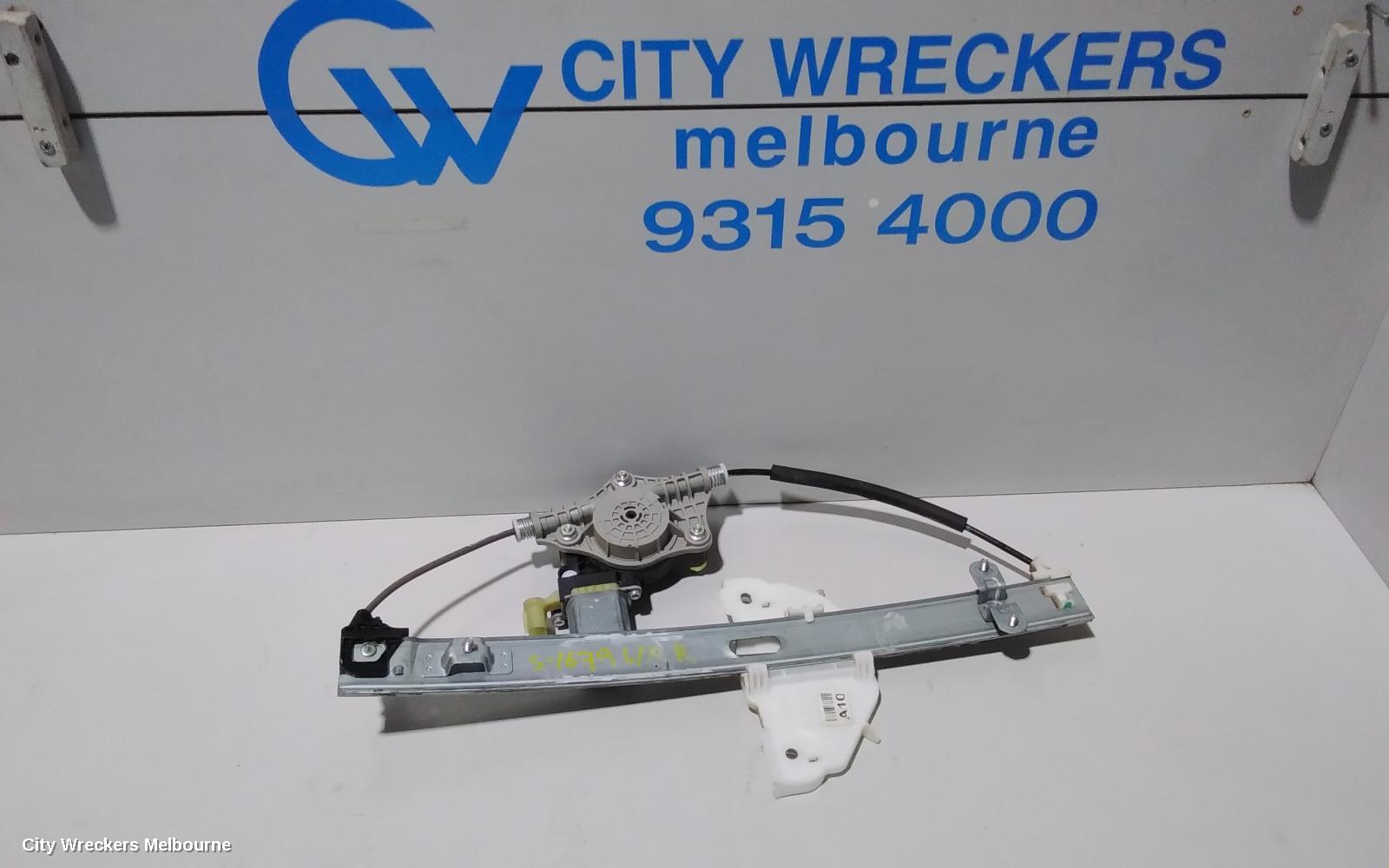 KIA RIO LEFT REAR WND REG/MOTOR, YB, 12/2016 - 06/2023