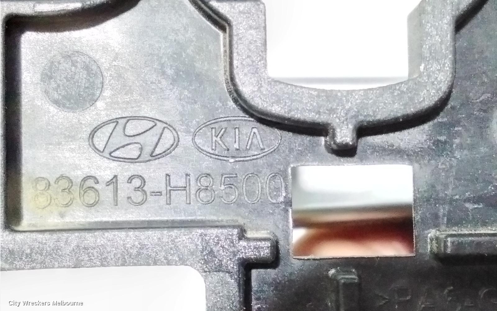 KIA RIO DOOR HANDLE, YB, INNER, LH REAR, 12/2016 - 06/2023
