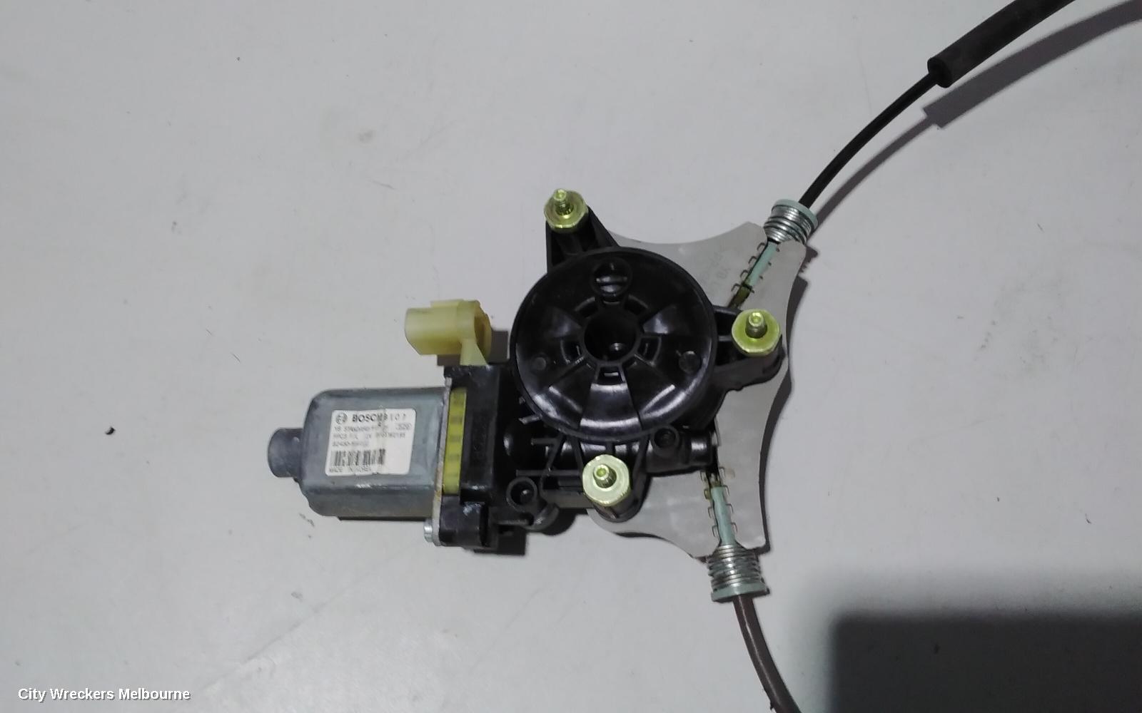 KIA RIO LEFT FRONT WINDOW REG/MOTOR, YB, 12/2016 - 06/2023