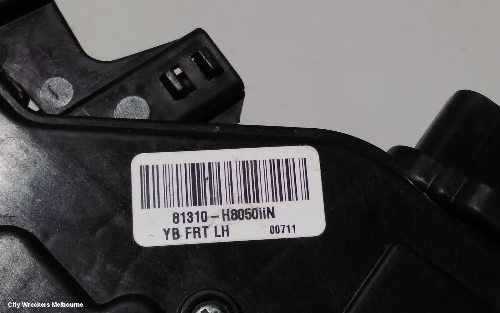 KIA RIO DOOR/BOOT/GATE LOCK, LEFT FRONT DOOR LOCK, YB, 12/2016 ONWARDS