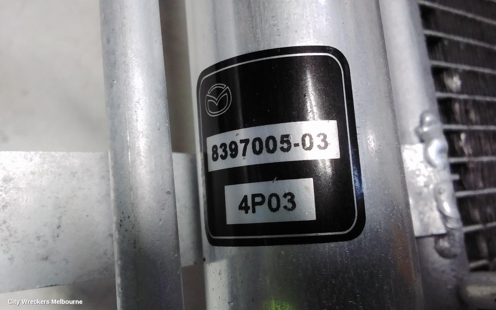 MAZDA 3 A/C CONDENSER, BL, 04/2009 - 10/2013