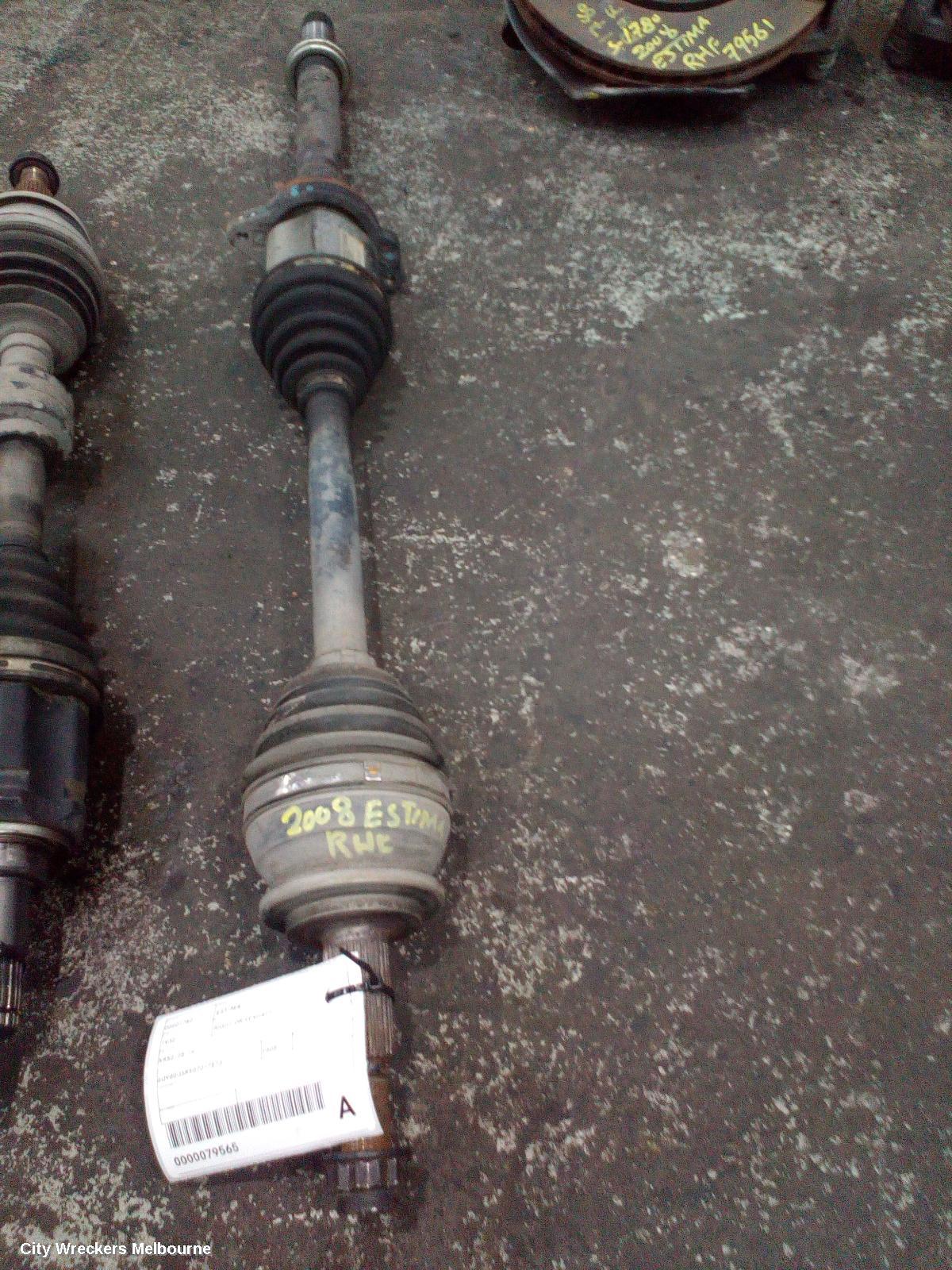 TOYOTA ESTIMA RIGHT DRIVESHAFT, XR50, 05-19