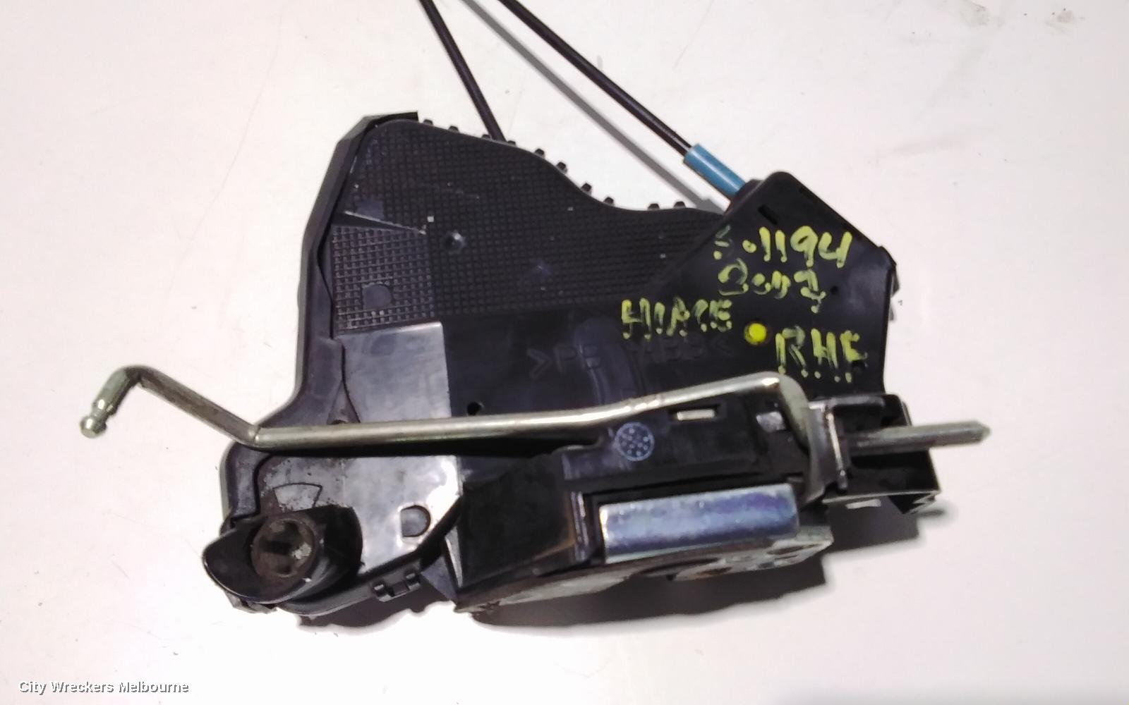 TOYOTA HIACE DOOR/BOOT/GATE LOCK, RIGHT FRONT DOOR LOCK, TRH/KDH, 03/2005 - 04/2019