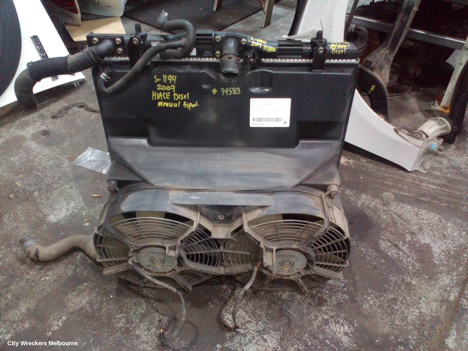 TOYOTA HIACE FAN SHROUD, TRH/KDH 03/2005 - 04/2019