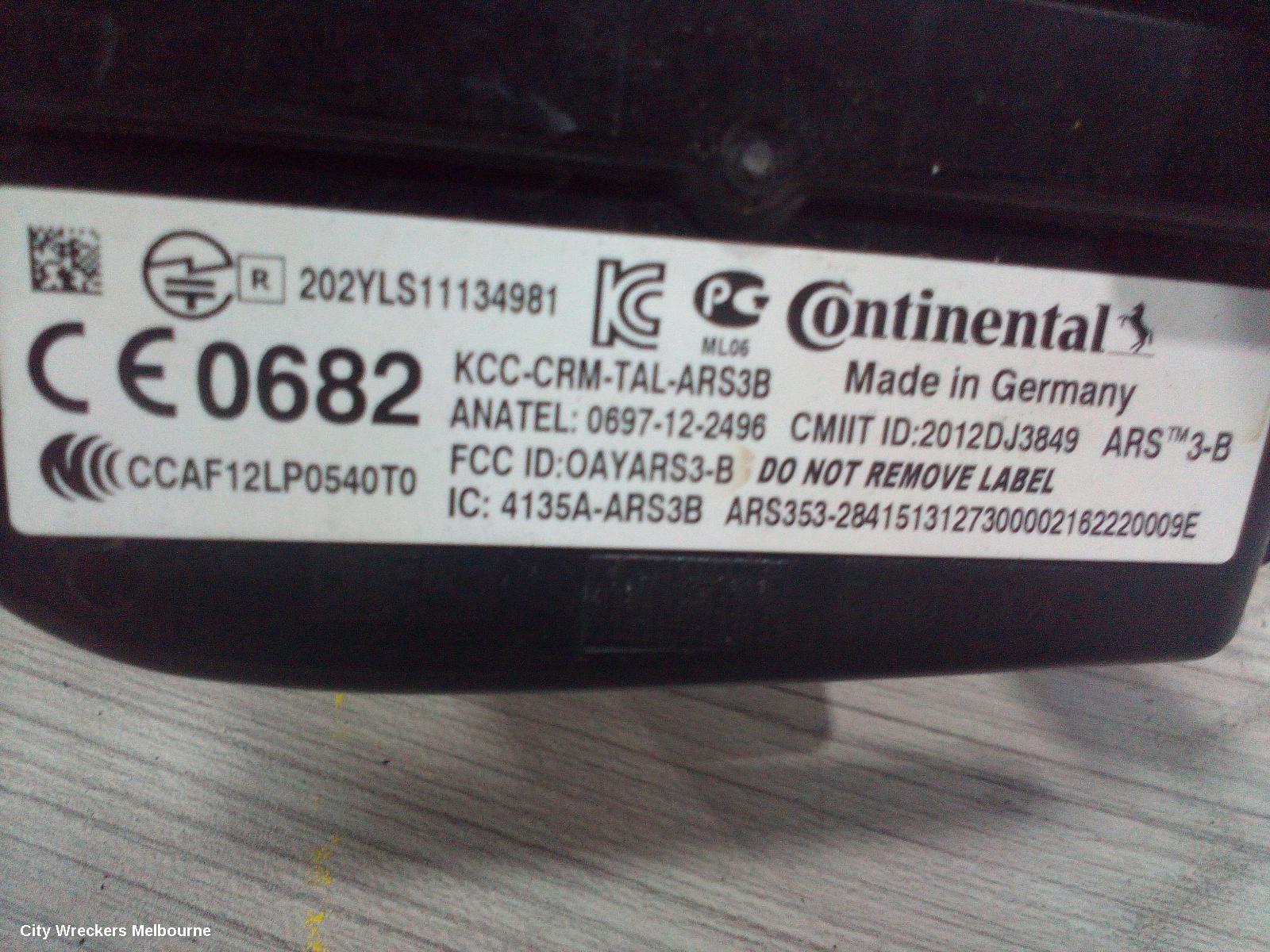 BMW 3 SERIES, F30, 02/2012 - 12/2019, RADAR CRUISE SENSOR: 79593