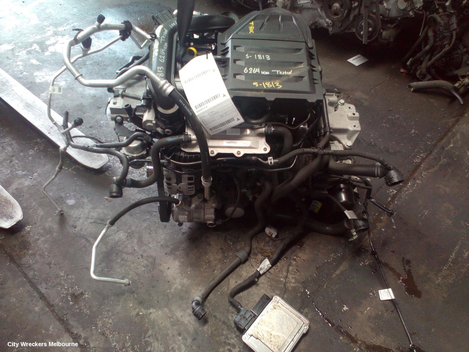 VOLKSWAGEN T-CROSS ENGINE, PETROL, 1.0, TURBO, DKJA CODE, C1, 01/2020 - 03/2024