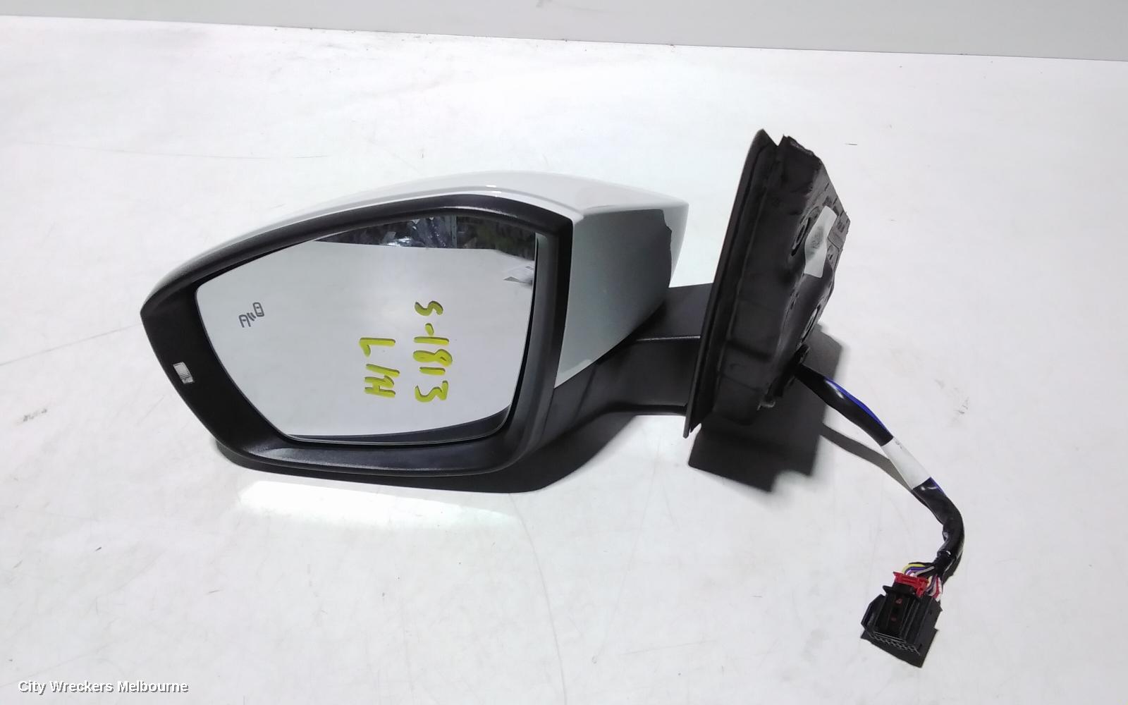 VOLKSWAGEN T-CROSS LEFT DOOR MIRROR, C1, POWER FOLD TYPE, 01/2020 ONWARDS