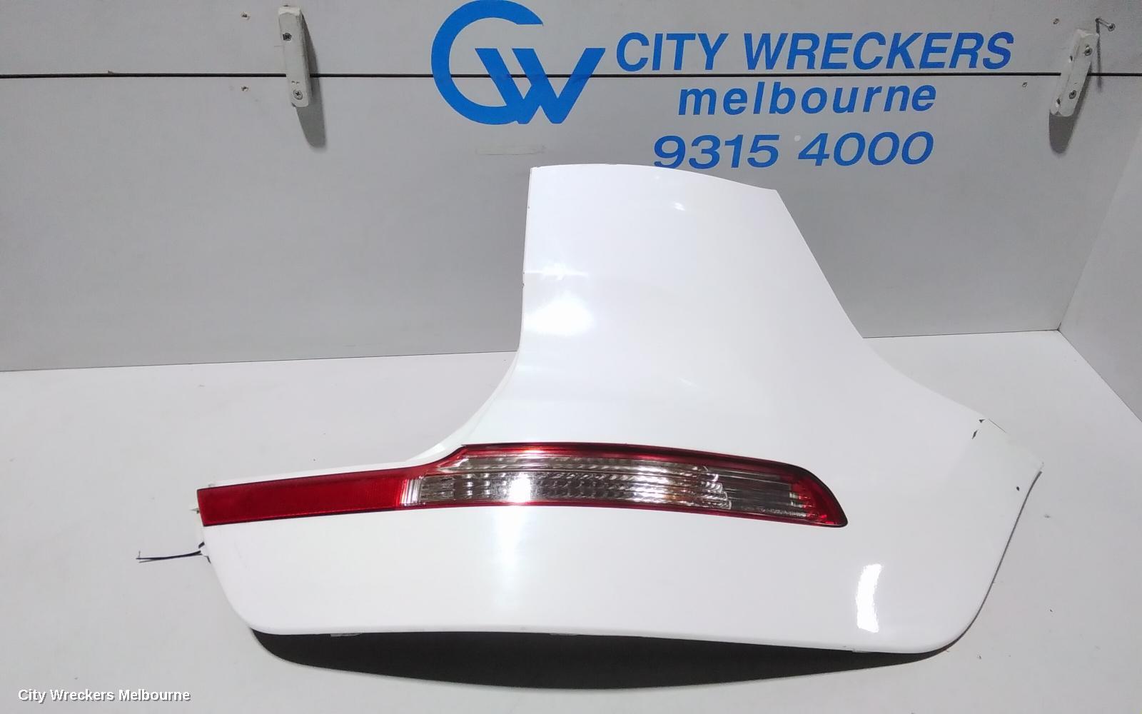 KIA SPORTAGE REAR BUMPER, BUMPER BAR END (RH SIDE), SL, 05/2010 - 05/2013
