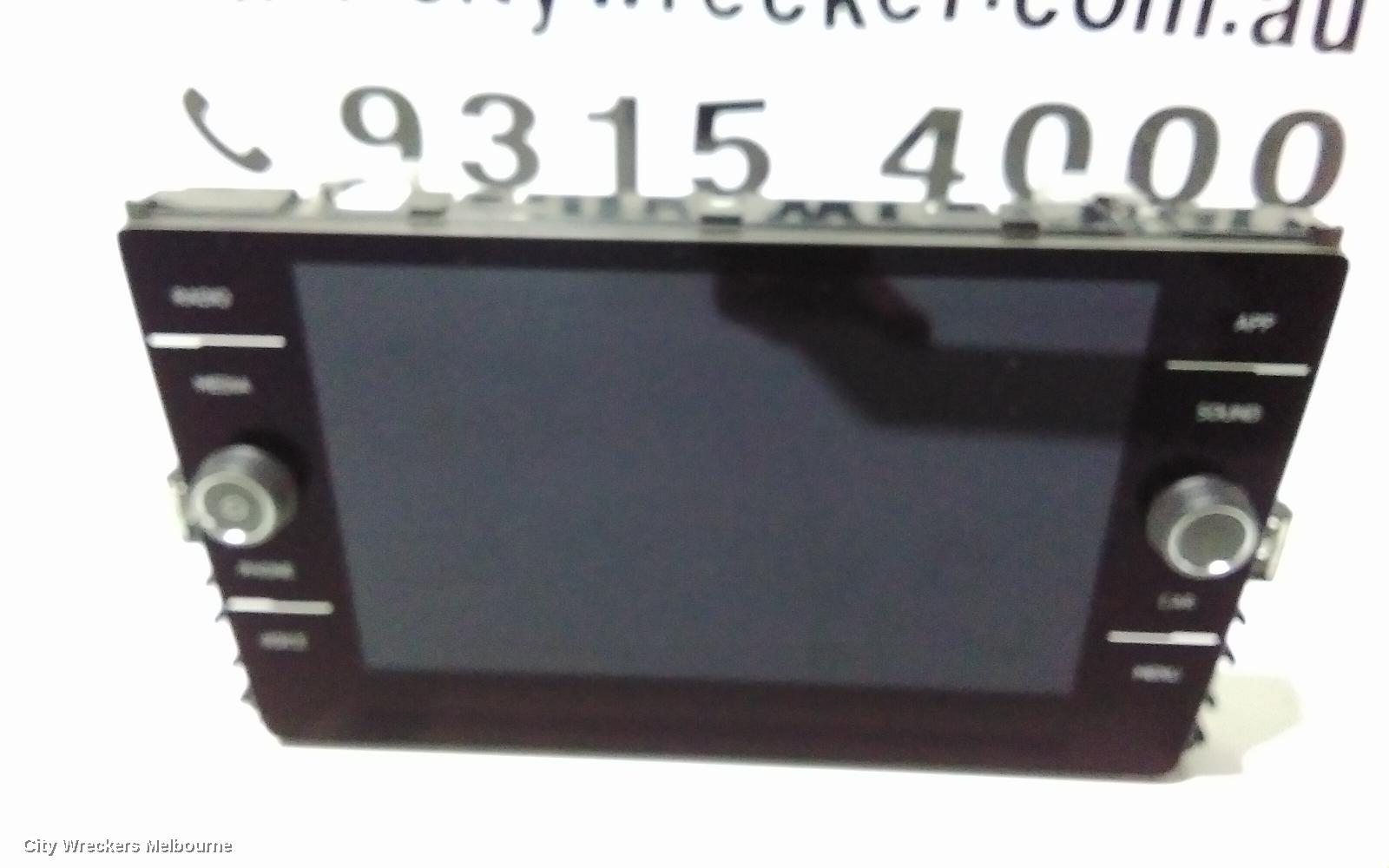 VOLKSWAGEN T-CROSS RADIO/CD/DVD/SAT/TV, DISPLAY UNIT, COMPOSITION MEDIA, 8IN TOUCHSCREEN, NON SAT NAV TYPE, C1, 01/2020 ONWARDS