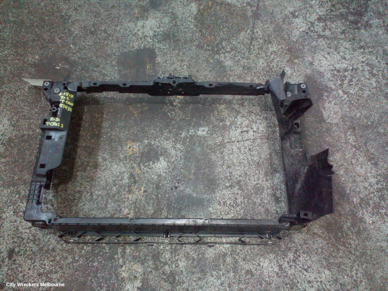 VOLKSWAGEN T-CROSS RADIATOR SUPPORT, C1, 01/2020 ONWARDS
