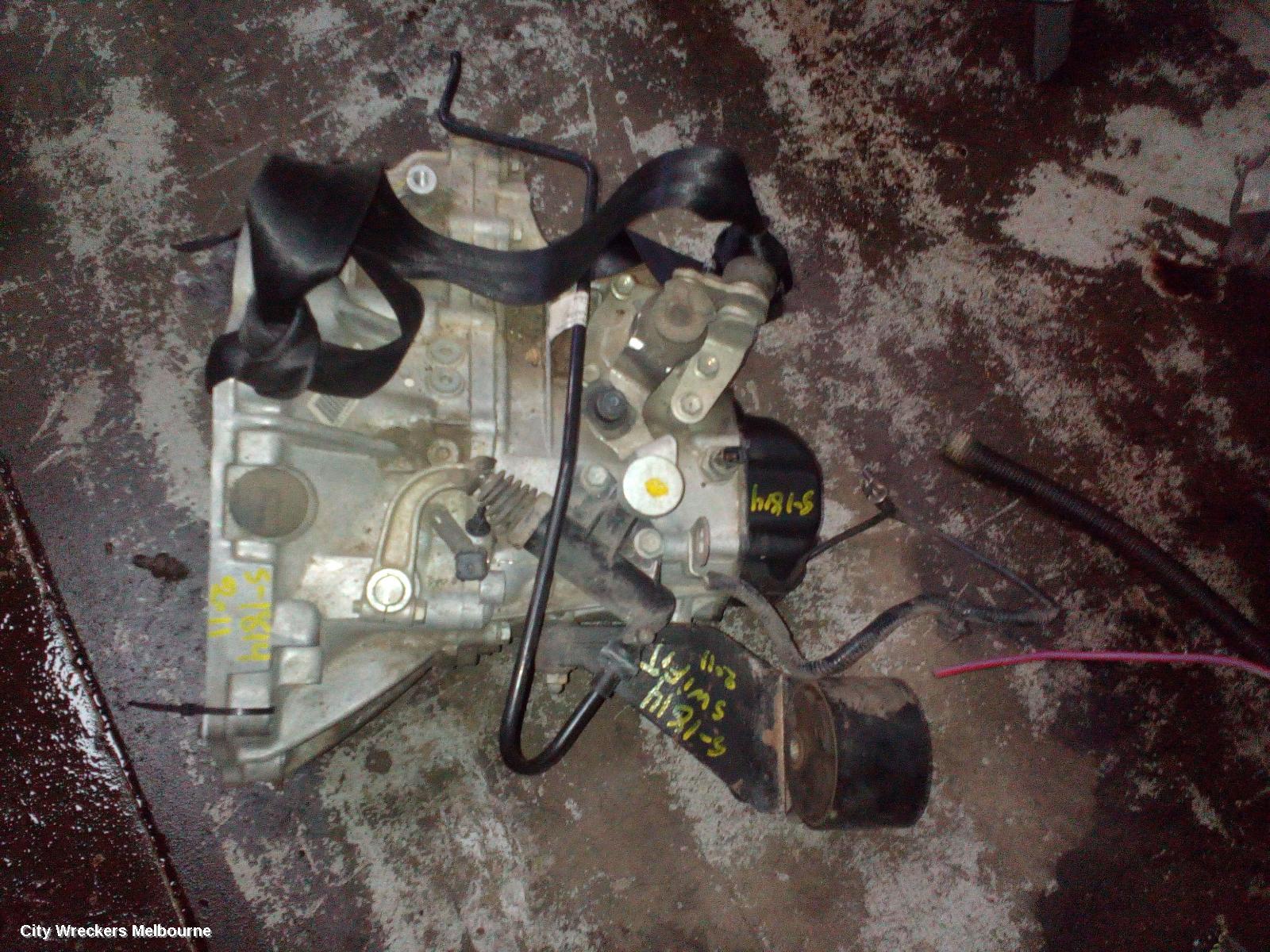 SUZUKI SWIFT TRANS/GEARBOX, MANUAL, FWD, PETROL, 1.5, M15A, RS415, 09/2004 - 02/2011
