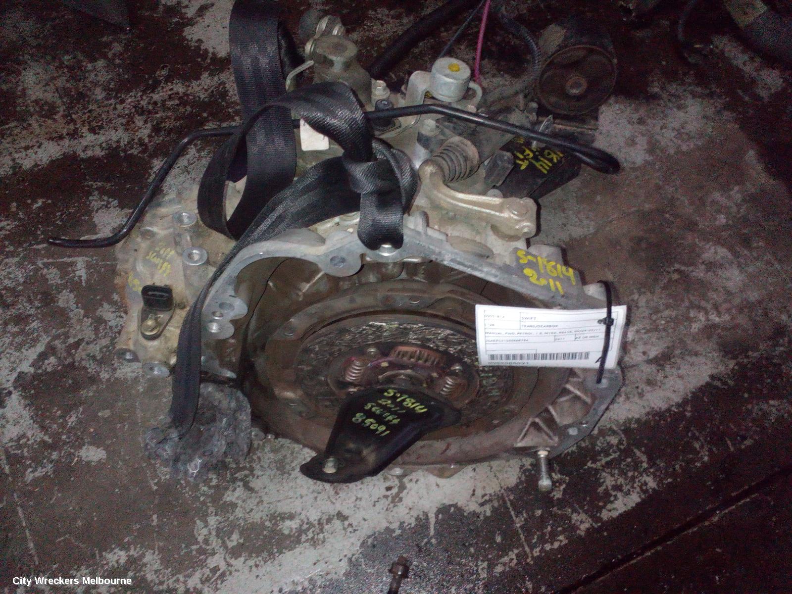 SUZUKI SWIFT TRANS/GEARBOX, MANUAL, FWD, PETROL, 1.5, M15A, RS415, 09/2004 - 02/2011