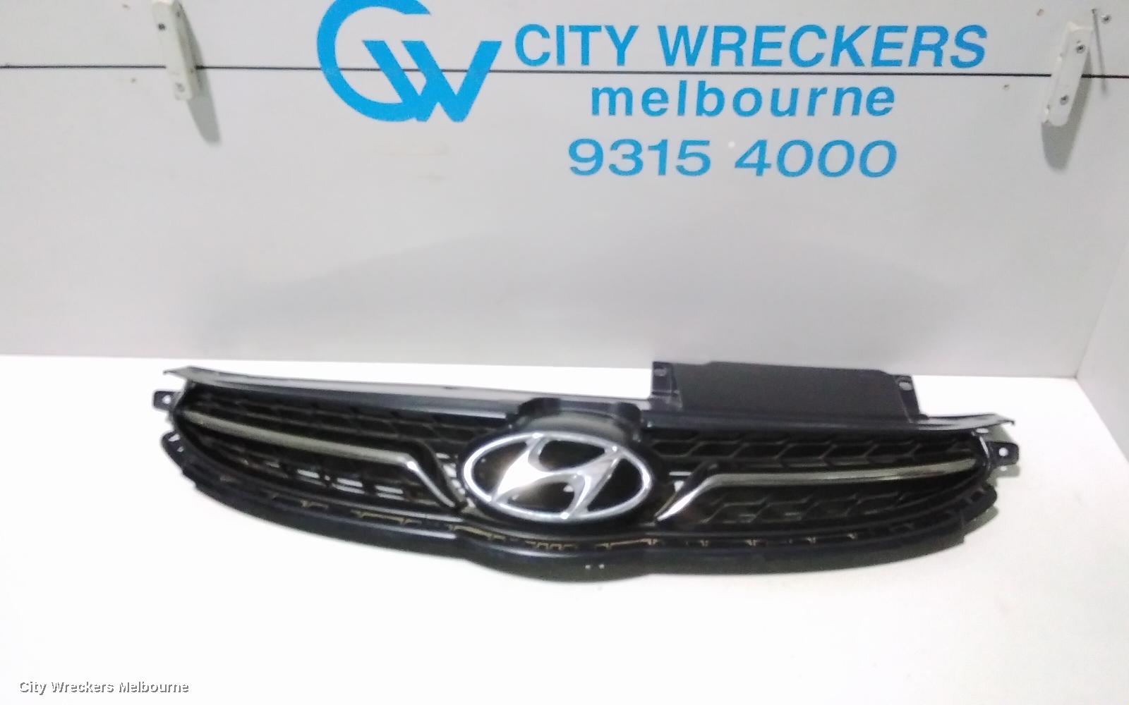 HYUNDAI ELANTRA GRILLE, RADIATOR GRILLE, MD, PREMIUM, BLACK/CHROME, 03/2011 - 09/2013