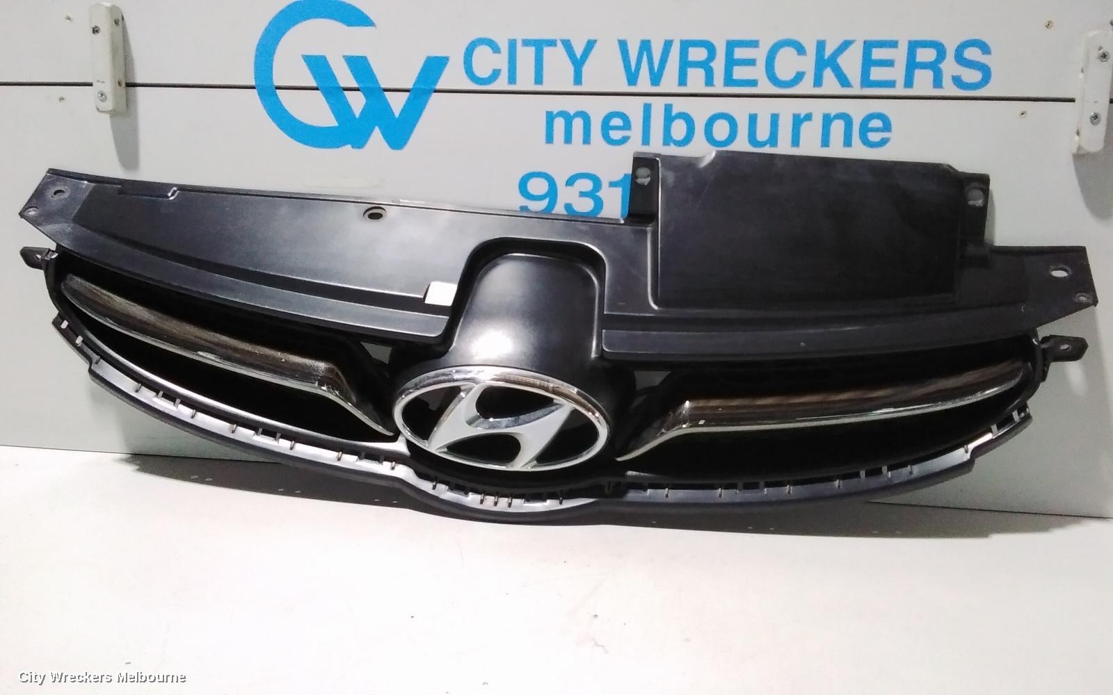 HYUNDAI ELANTRA GRILLE, RADIATOR GRILLE, MD, PREMIUM, BLACK/CHROME, 03/2011 - 09/2013