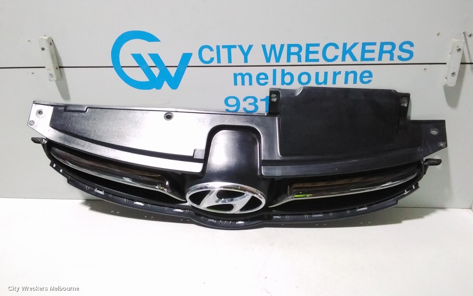 HYUNDAI ELANTRA GRILLE, RADIATOR GRILLE, MD, PREMIUM, BLACK/CHROME, 03/2011 - 09/2013