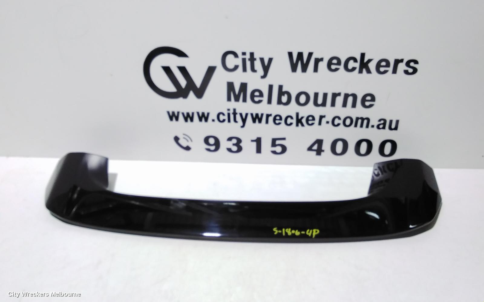 HONDA CIVIC REAR SPOILER, 10TH GEN, HATCH, UPPER, 05/2016 - 08/2021