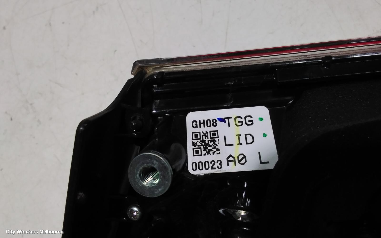 HONDA CIVIC REAR GARNISH, TAILGATE LAMP (LH SIDE), 10TH GEN, HATCH, 02/2017 - 08/2021