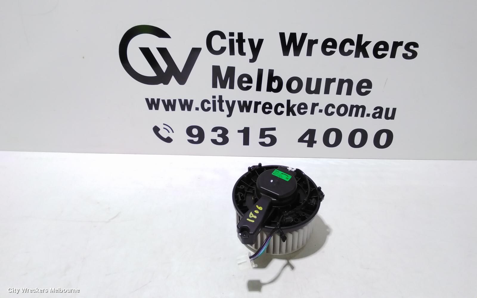 HONDA CIVIC HEATER FAN MOTOR, 10TH GEN, DOUBLE ZONE, 05/2016 - 08/2021