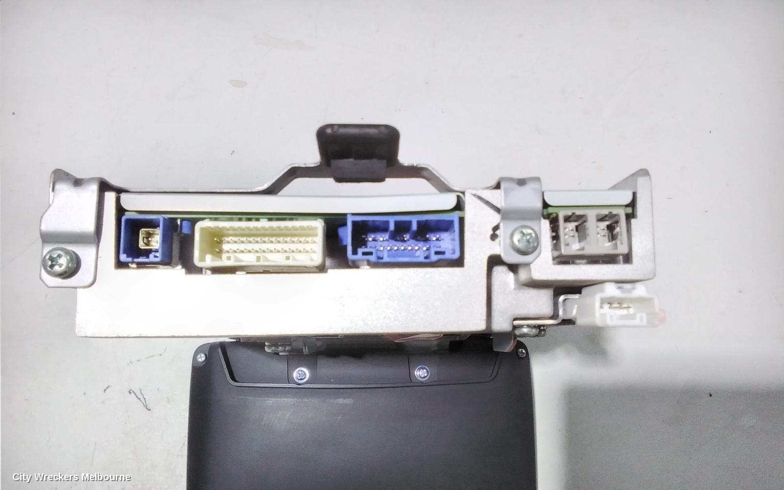 MAZDA CX3 RADIO/CD/DVD/SAT/TV, DISPLAY UNIT, 7IN TOUCHSCREEN, DK, 03/2015 - 02/2022