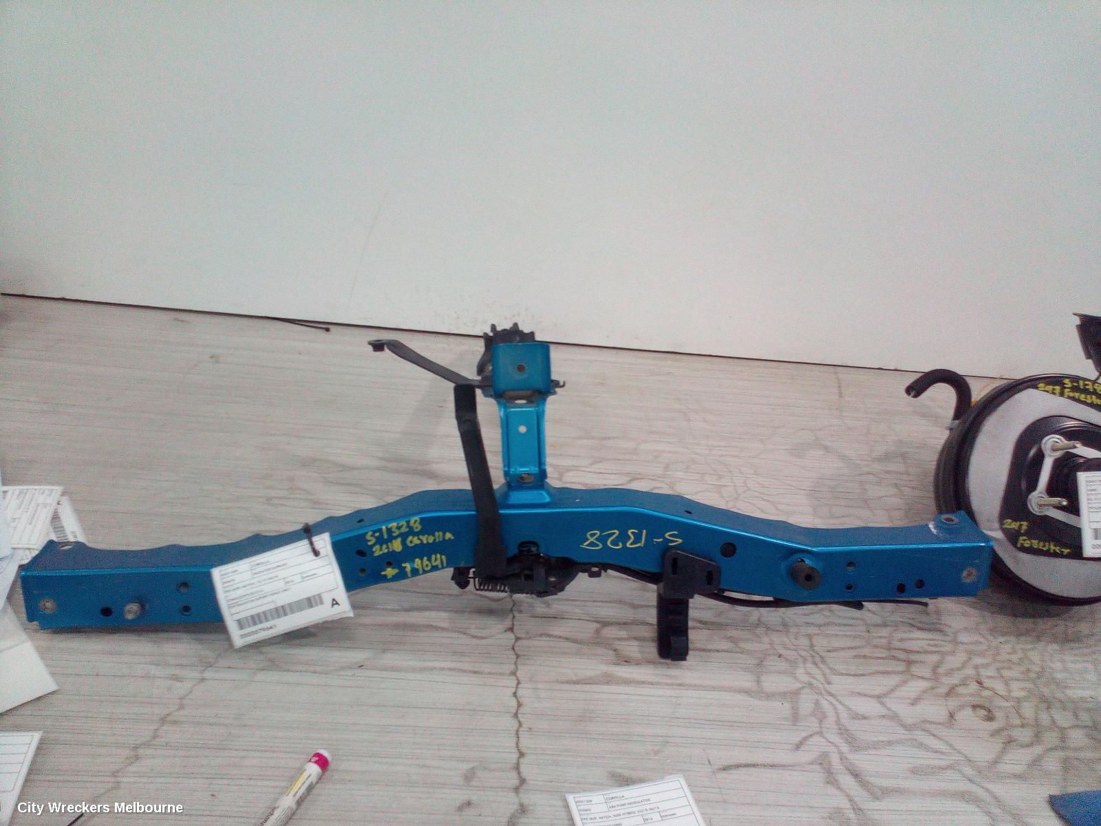 TOYOTA COROLLA RADIATOR SUPPORT, ZRE182R, HATCH, 10/2012 - 06/2018