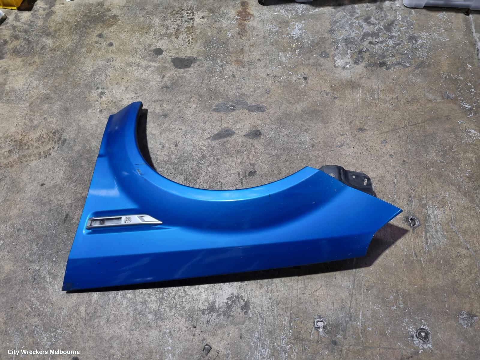 HOLDEN TIGRA LEFT GUARD, XC, 10/2005 - 09/2006