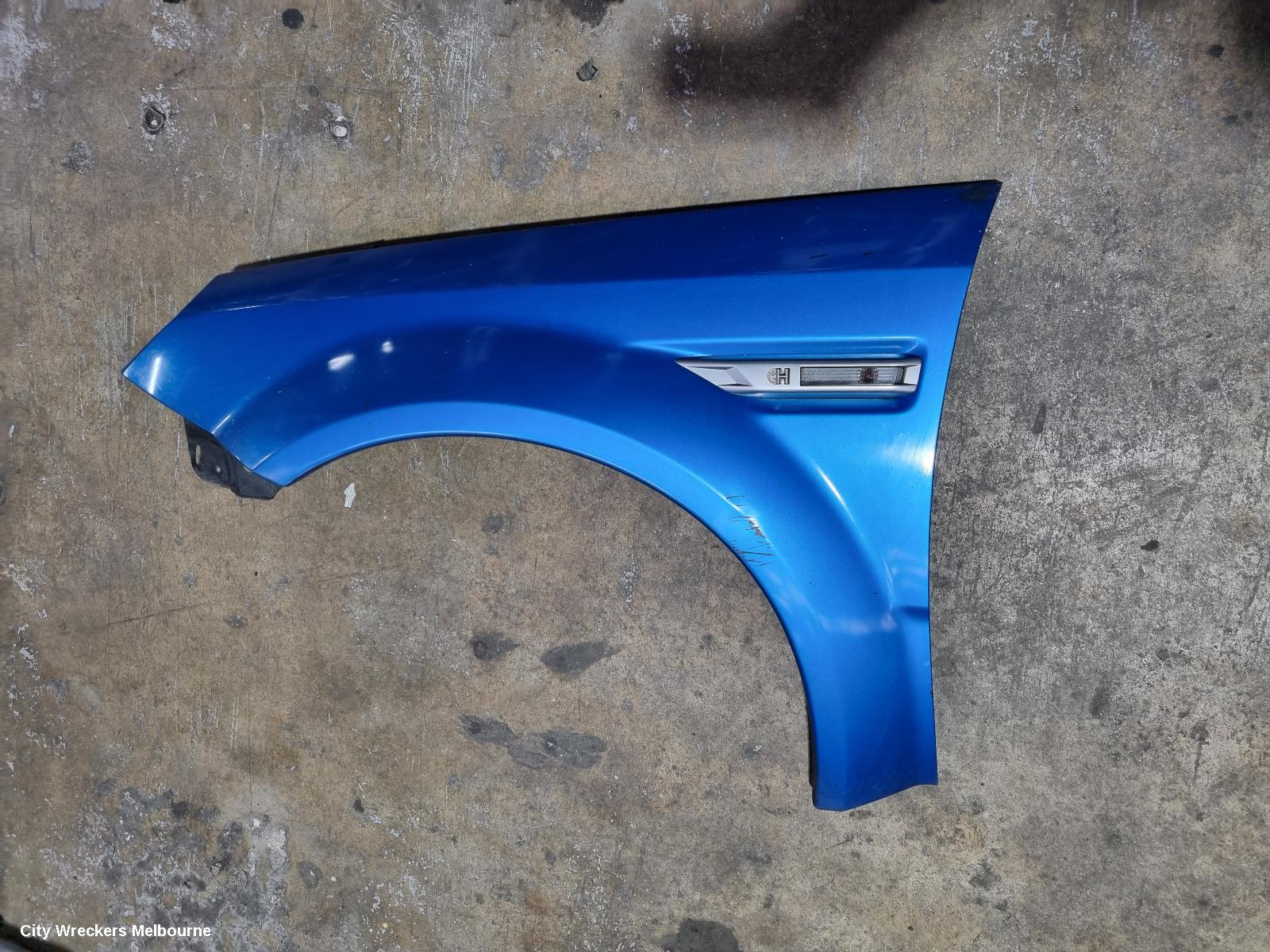 HOLDEN TIGRA LEFT GUARD, XC, 10/2005 - 09/2006