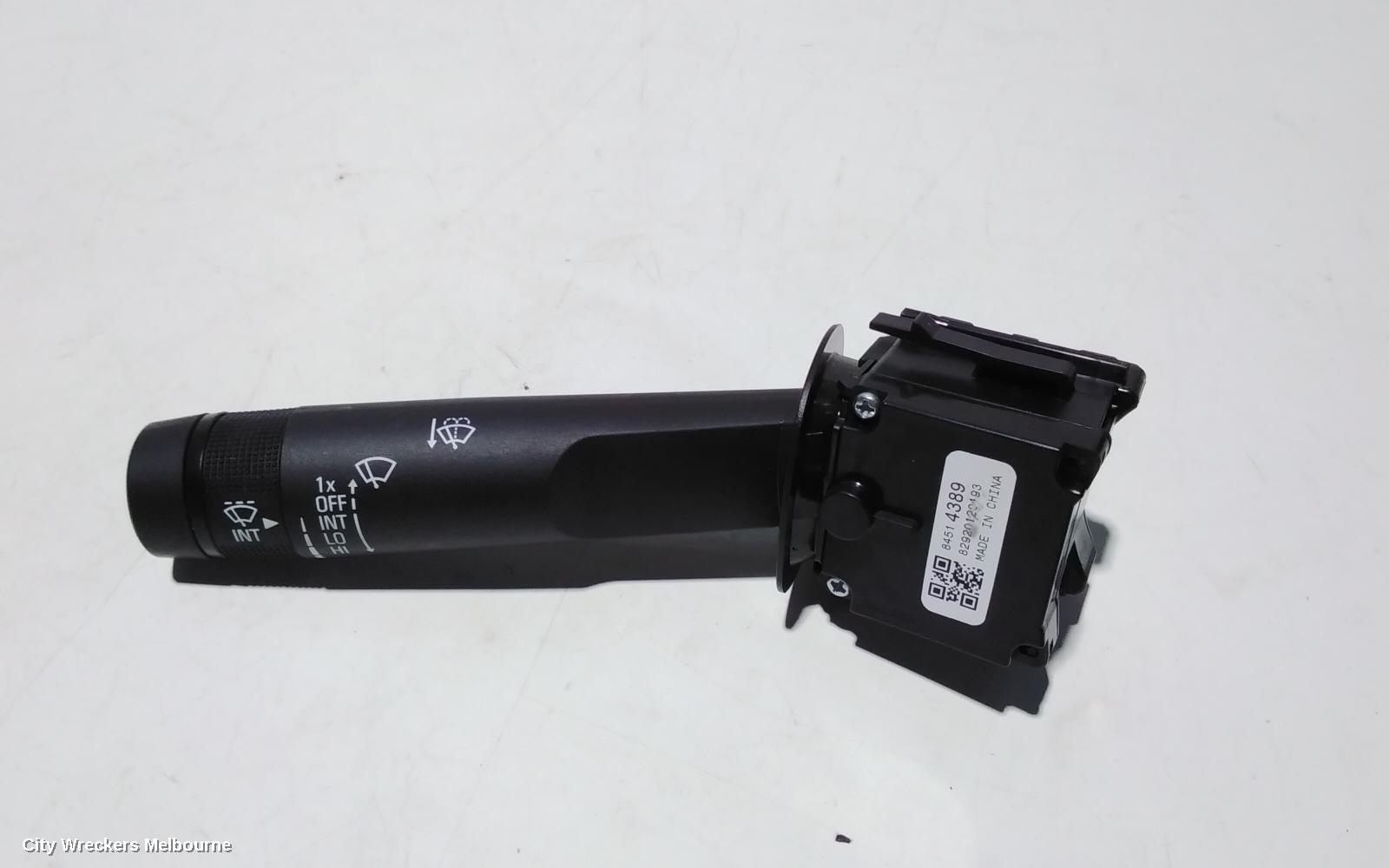 HOLDEN COLORADO COMBINATION SWITCH, WIPER SWITCH, RG UTE, 01/2012 - 12/2020
