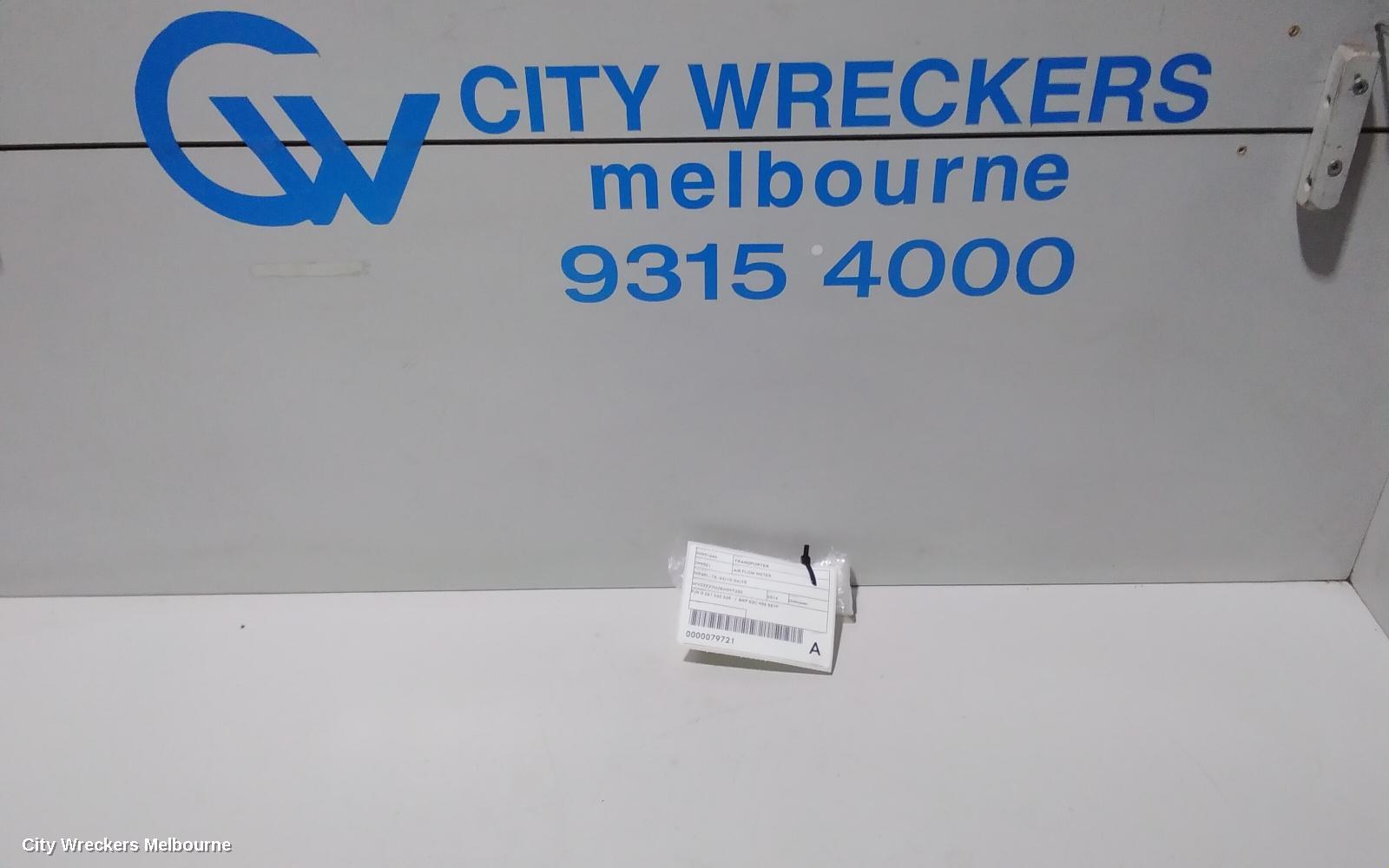 VOLKSWAGEN TRANSPORTER AIR FLOW METER, DIESEL, T5, 03/2010 - 06/2015