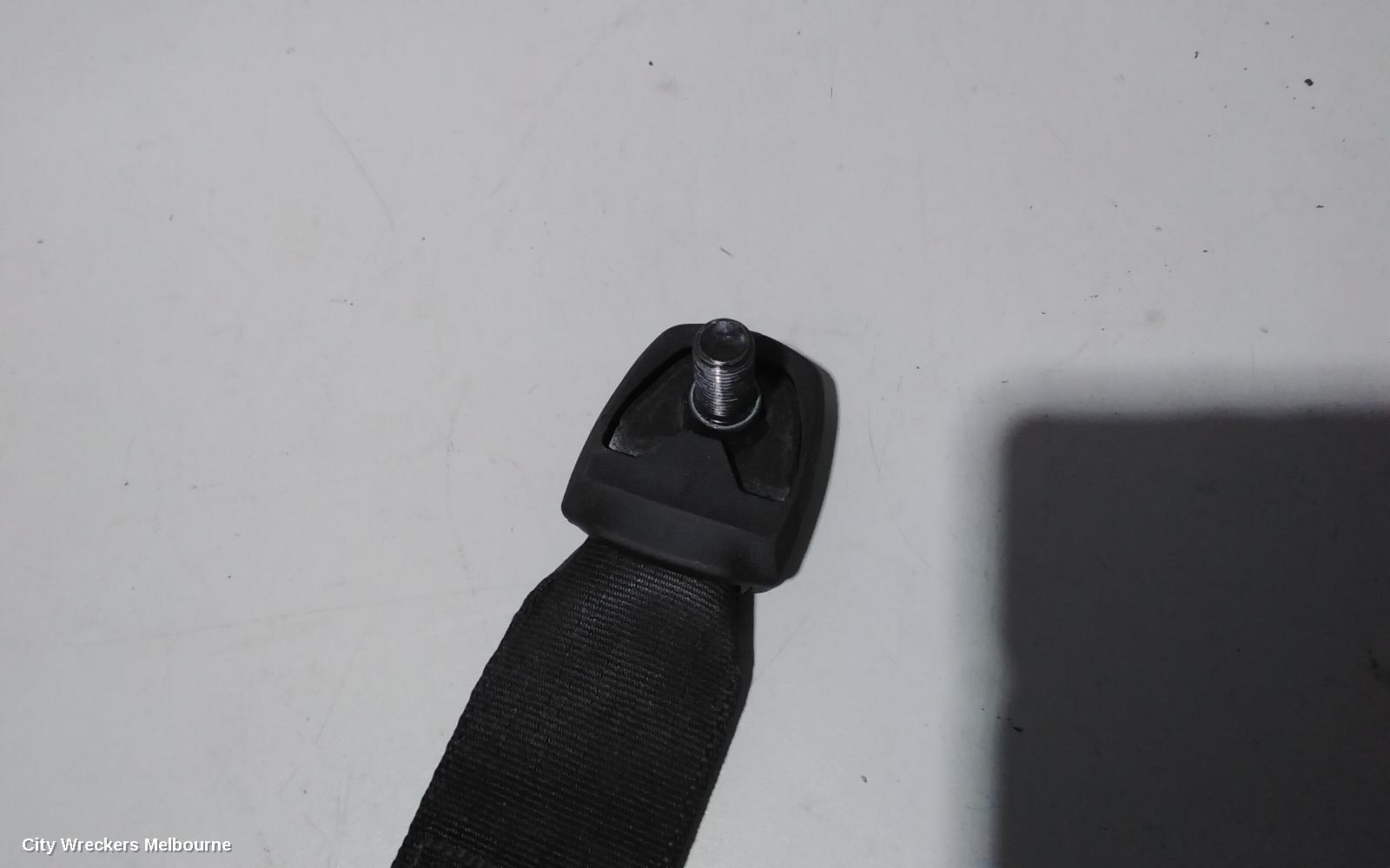 TOYOTA HIACE SEATBELT/STALK, CENTRE FRONT, SEAT BELT STALK ONLY, BLACK, TRH/KDH, 03/2005 - 04/2019