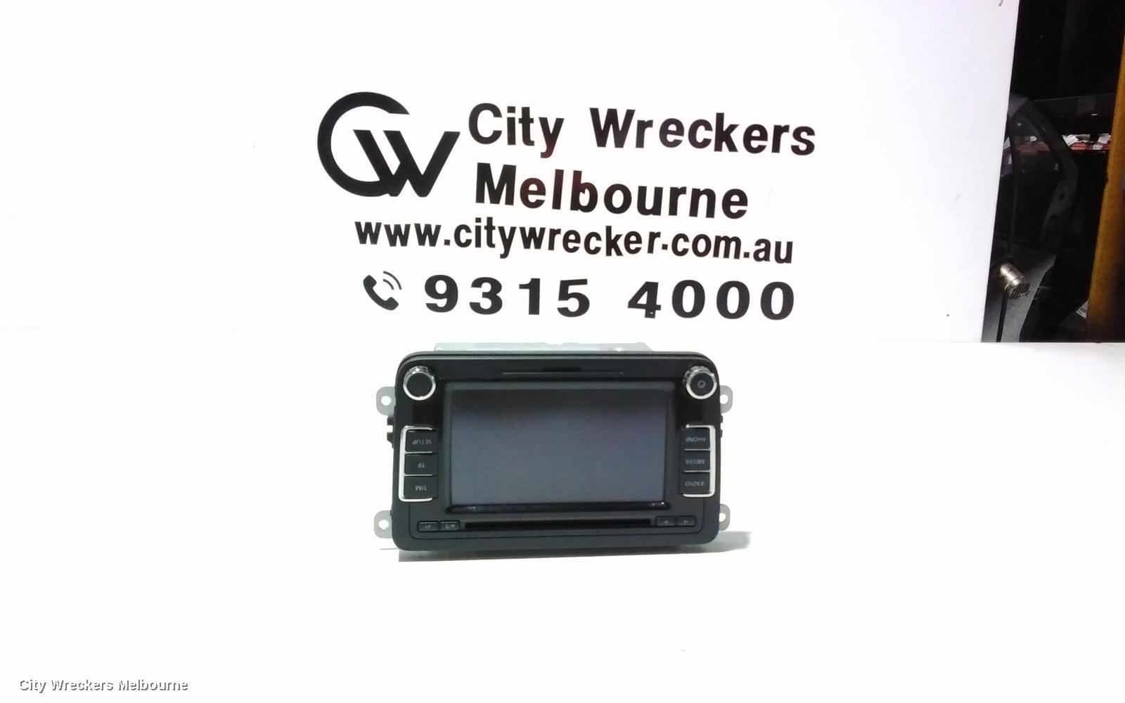 SKODA SUPERB RADIO/CD/DVD/SAT/TV, DISPLAY/HEAD UNIT, BOLERO, NON SAT NAV TYPE, 3T, 03/2009 - 04/2011