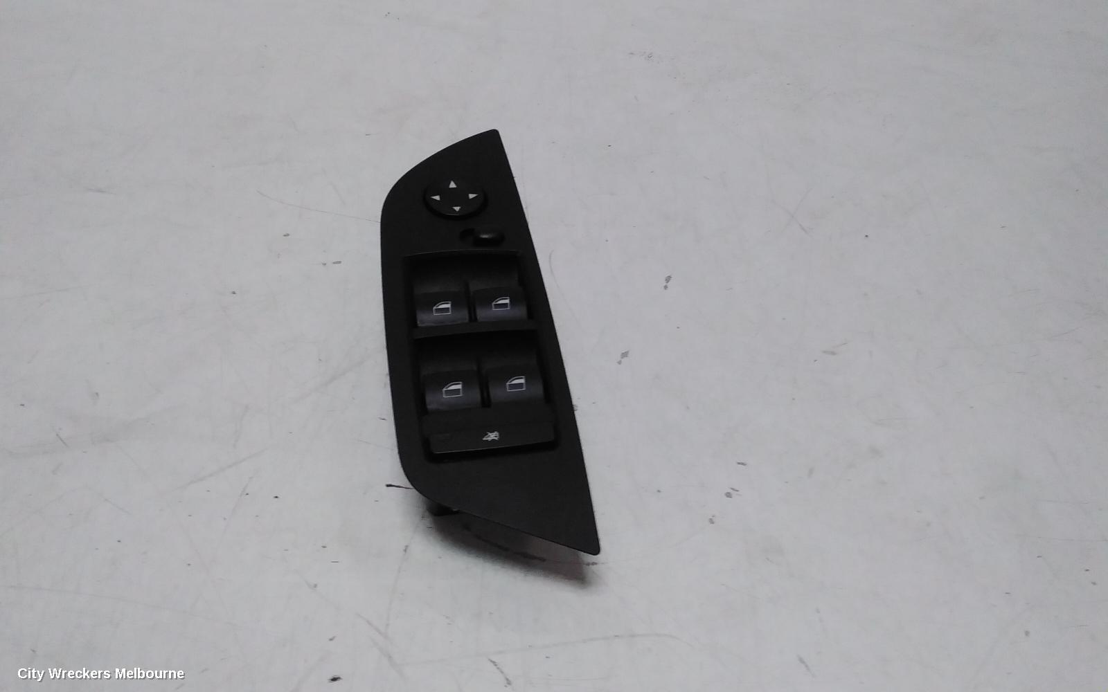 BMW X1 PWR DR WIND SWITCH, RH FRONT (MASTER SWITCH), W/ FOLDING SWITCH TYPE, E84, 04/2010 - 07/2015