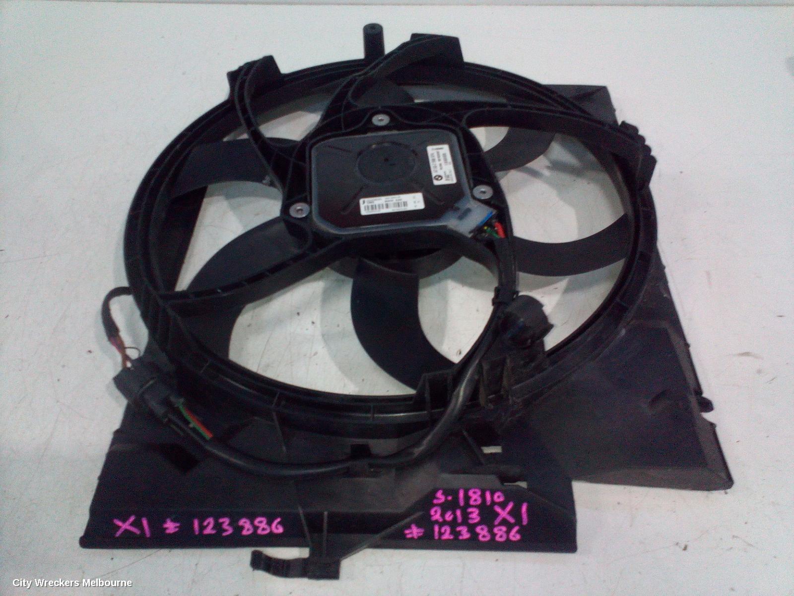 BMW X1 FAN, RADIATOR FAN, 2.0, N47/N47N, DIESEL, 400W, E84, 04/2010 - 07/2015