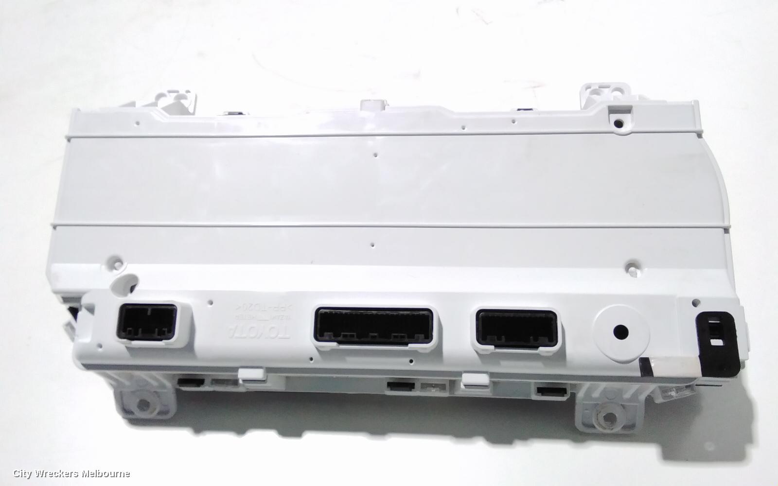 TOYOTA HILUX INSTRUMENT CLUSTER, INSTRUMENT CLUSTER, PETROL, MANUAL T/M, WORKMATE, 09/2015 - 08/2019