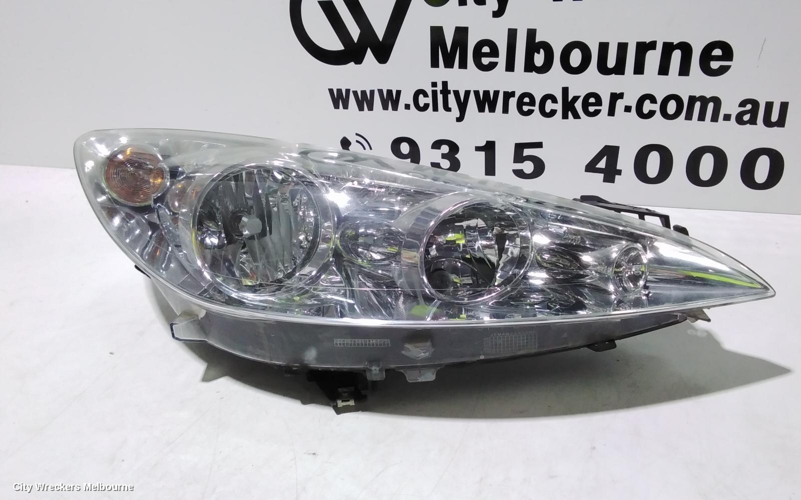 PEUGEOT 308 RIGHT HEADLAMP, T7, HATCH/WAGON, XENON TYPE, 09/2007 - 07/2011