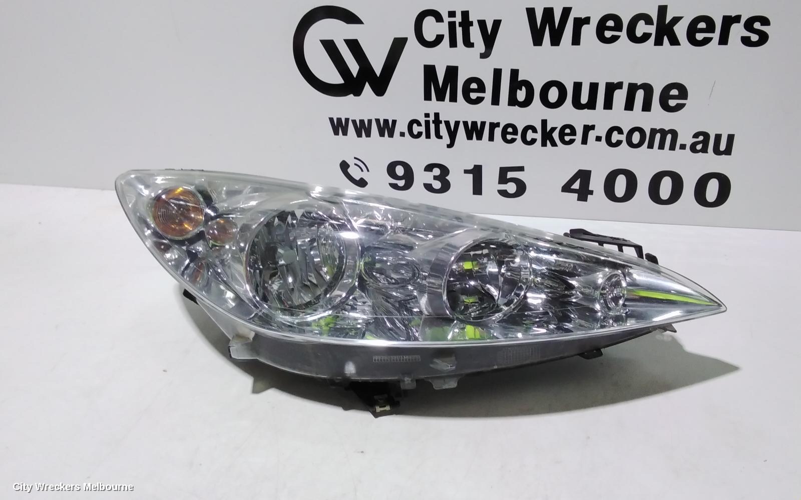 PEUGEOT 308 RIGHT HEADLAMP, T7, HATCH/WAGON, XENON TYPE, 09/2007 - 07/2011