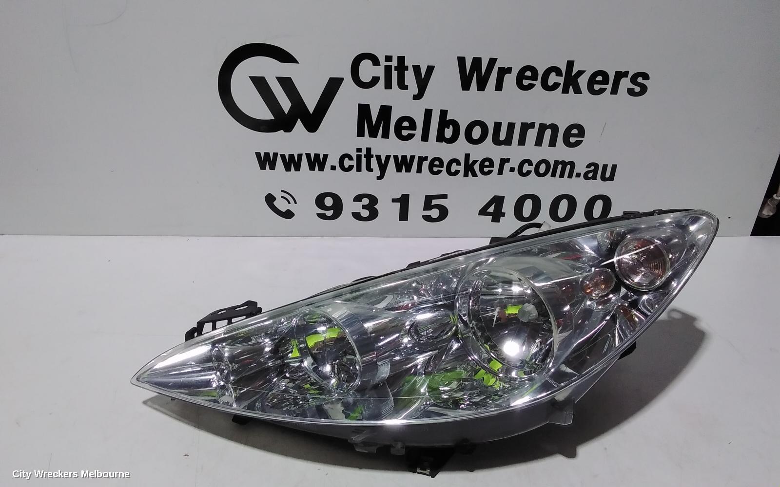 PEUGEOT 308 LEFT HEADLAMP, T7, HATCH/WAGON, XENON TYPE, 09/2007 - 07/2011