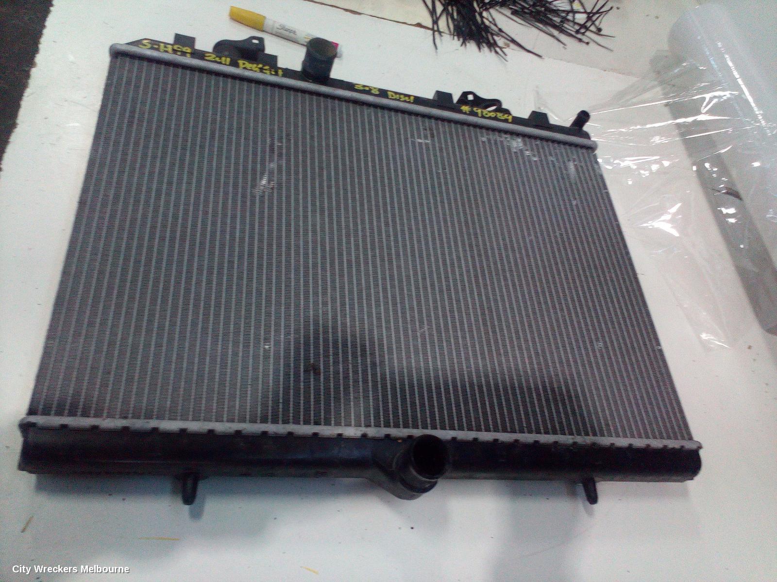 PEUGEOT 308 RADIATOR, AUTO, DIESEL, T7, 09/2007 - 09/2014