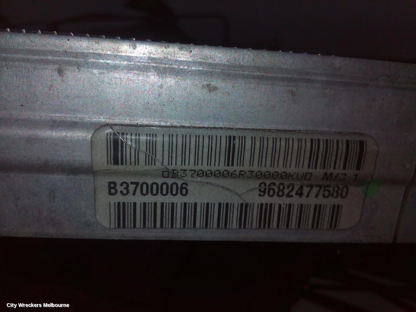 PEUGEOT 308 RADIATOR, AUTO, DIESEL, T7, 09/2007 - 09/2014