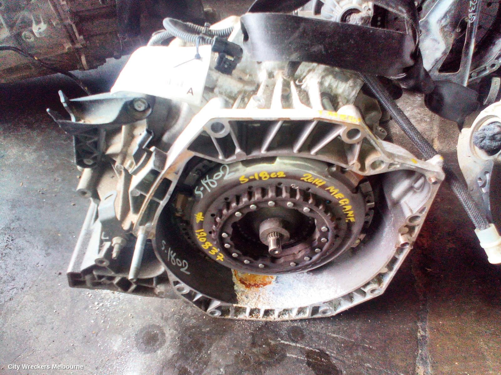 RENAULT MEGANE TRANS/GEARBOX, MANUAL, DIESEL, 1.5, TURBO, X32/X95, 07/2014 - 05/2016