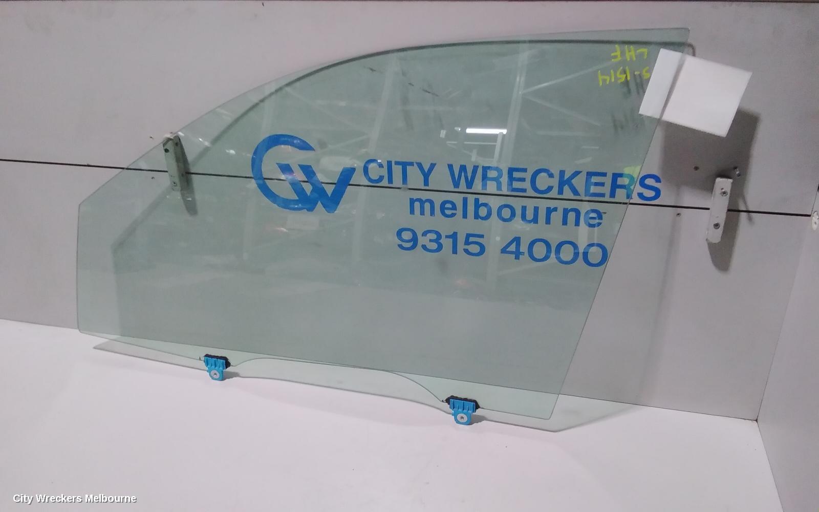 MITSUBISHI OUTLANDER LEFT FRONT DOOR WINDOW, ZJ-ZL, 10/2012 ONWARDS