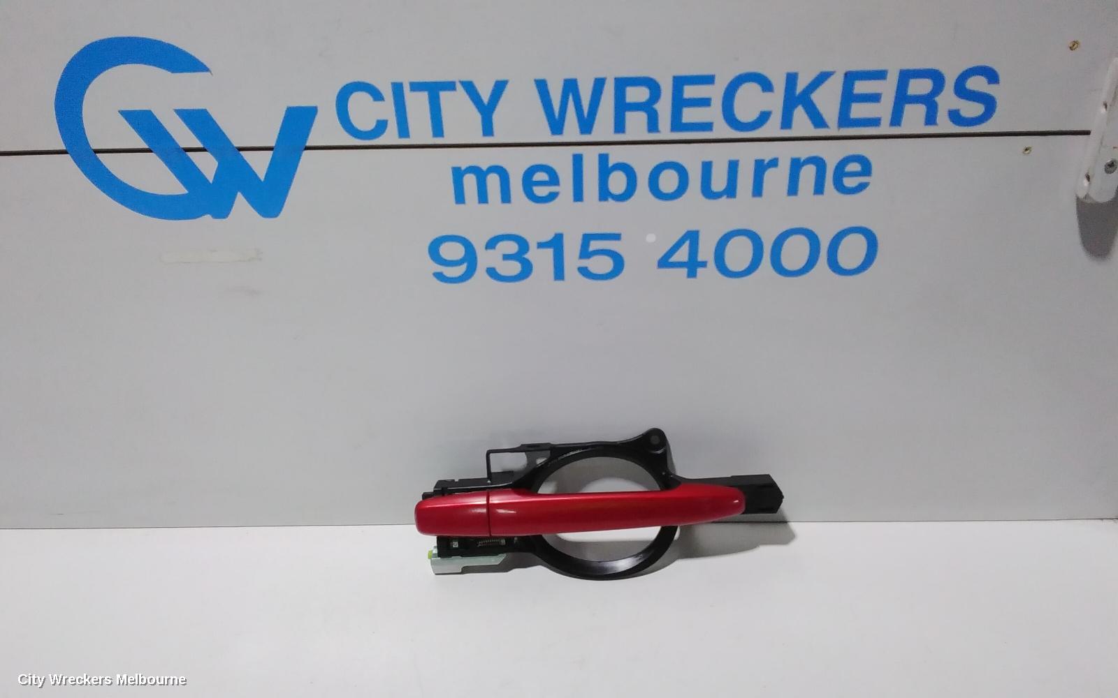 MITSUBISHI OUTLANDER DOOR HANDLE, OUTER, LH FRONT, COLOUR CODED, ZJ-ZL, 10/2012 ONWARDS
