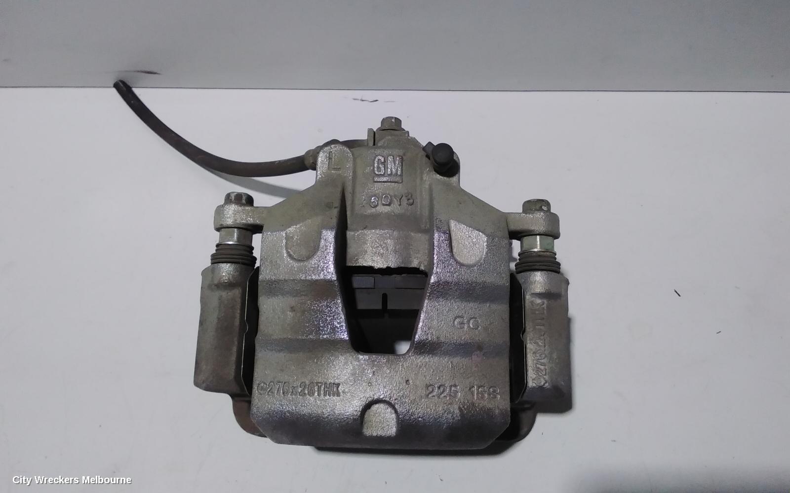 HOLDEN ASTRA CALIPER, LEFT FRONT, BK, 5DR HATCH/WAGON, 09/2016 - 12/2020
