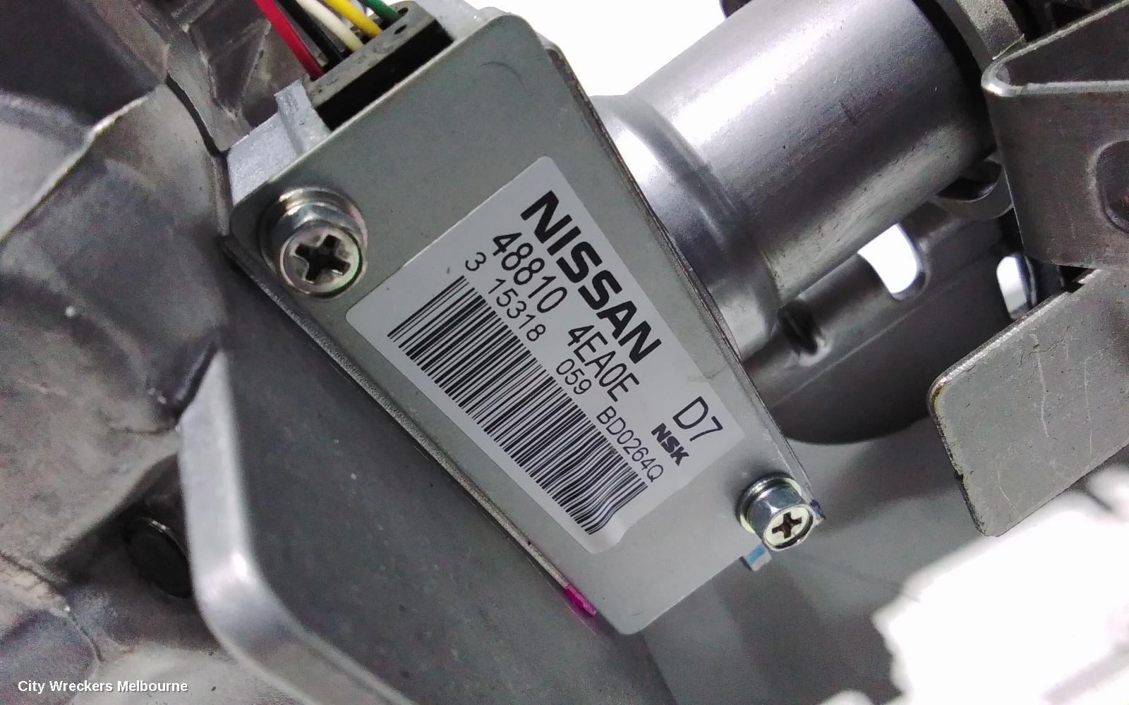 NISSAN QASHQAI STEERING COLUMN, J11, 12/2013 - 07/2021